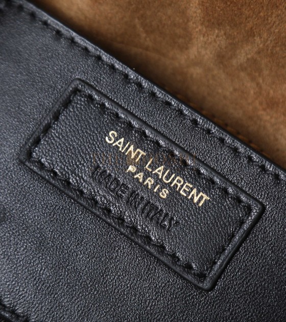 Sa1nt Lau*nt Y51 Jamie 4.3 Bag Suede Leather Camel Brown 20*12*7cm 809696 Master Quality