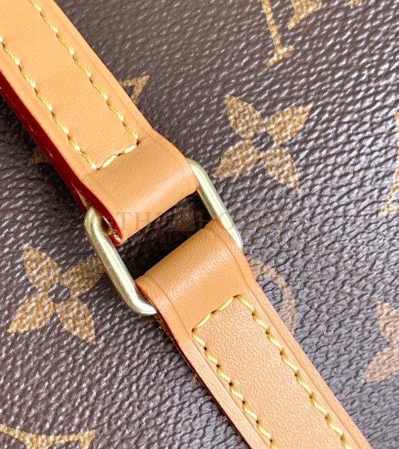 L0vis Vvtt0n LV Vintage Monogram Papillon Tote Bag Brown SIze 30×15×15cm Master Quality