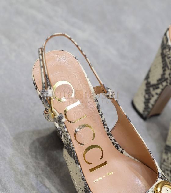 Gvc*1 Platform Pumps Heels Lambskin Leather Heels 12cm Platform 3.5cm Women