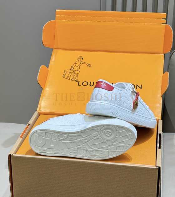 L0vis Vvtt0n LV Lagoon Low-Top Sneakers White Leather Master Quality