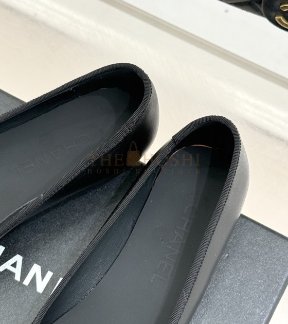 Ch**el 26C Bicolor Flats Lambskin Master Quality