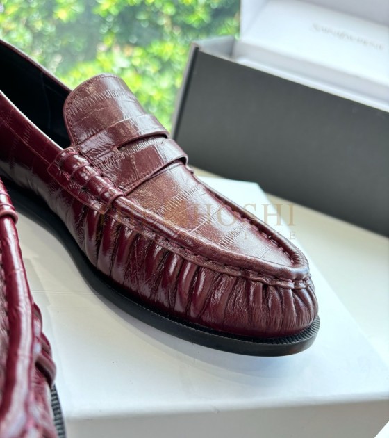Sa1nt Lau*nt Y51 Logo Le Loafers Red  Master Quality