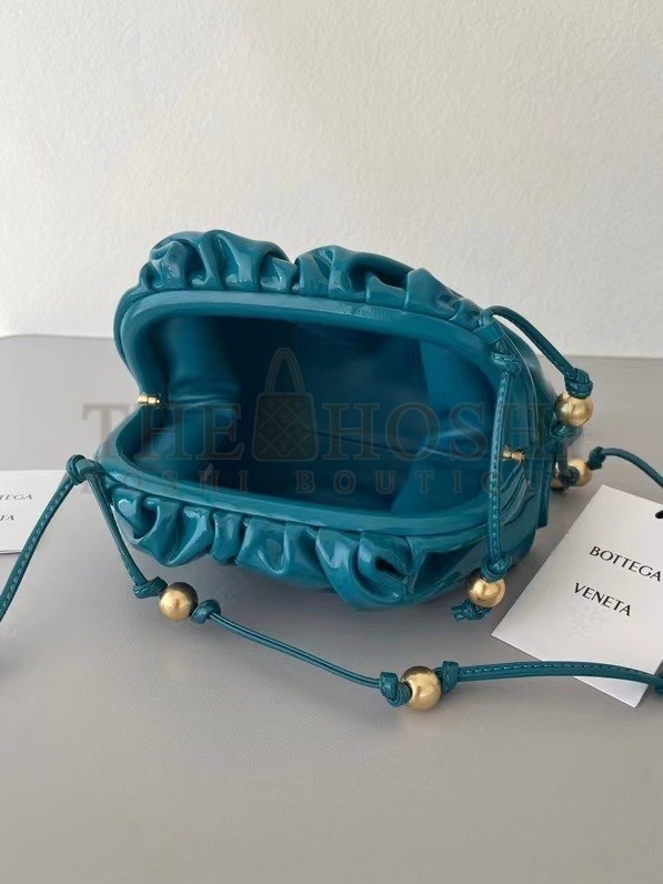 B0tt*ga Ven*ta Mini Pouch In Blaster Patent Leather Master Quality