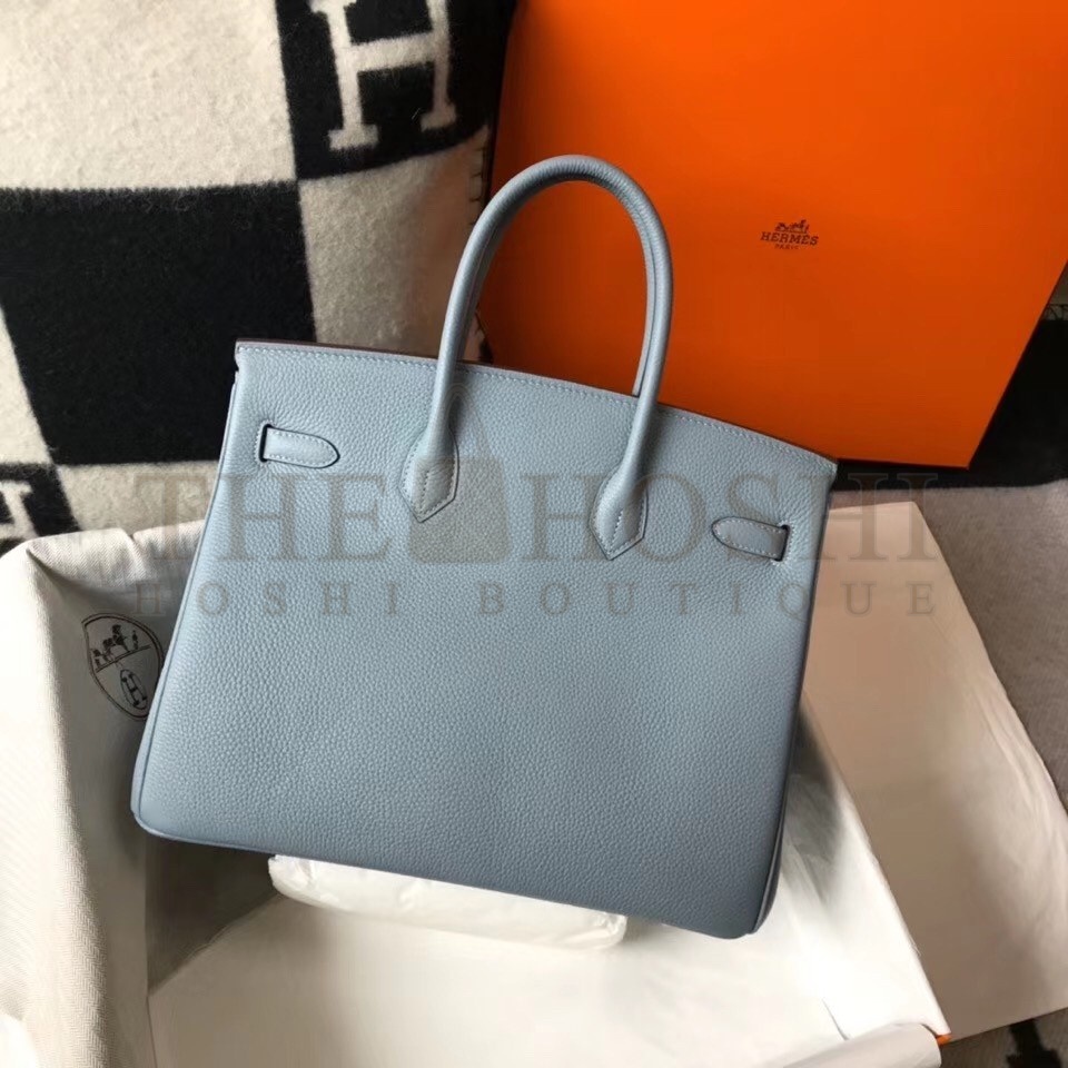 H**me5 Blue Lin Clemence Birkin 35cm Bag Master Quality