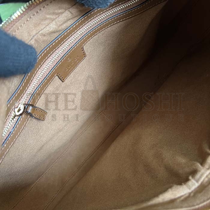 Gvc*1 Women Attache Large Shoulder Bag Dark Brown Suede Master Quality