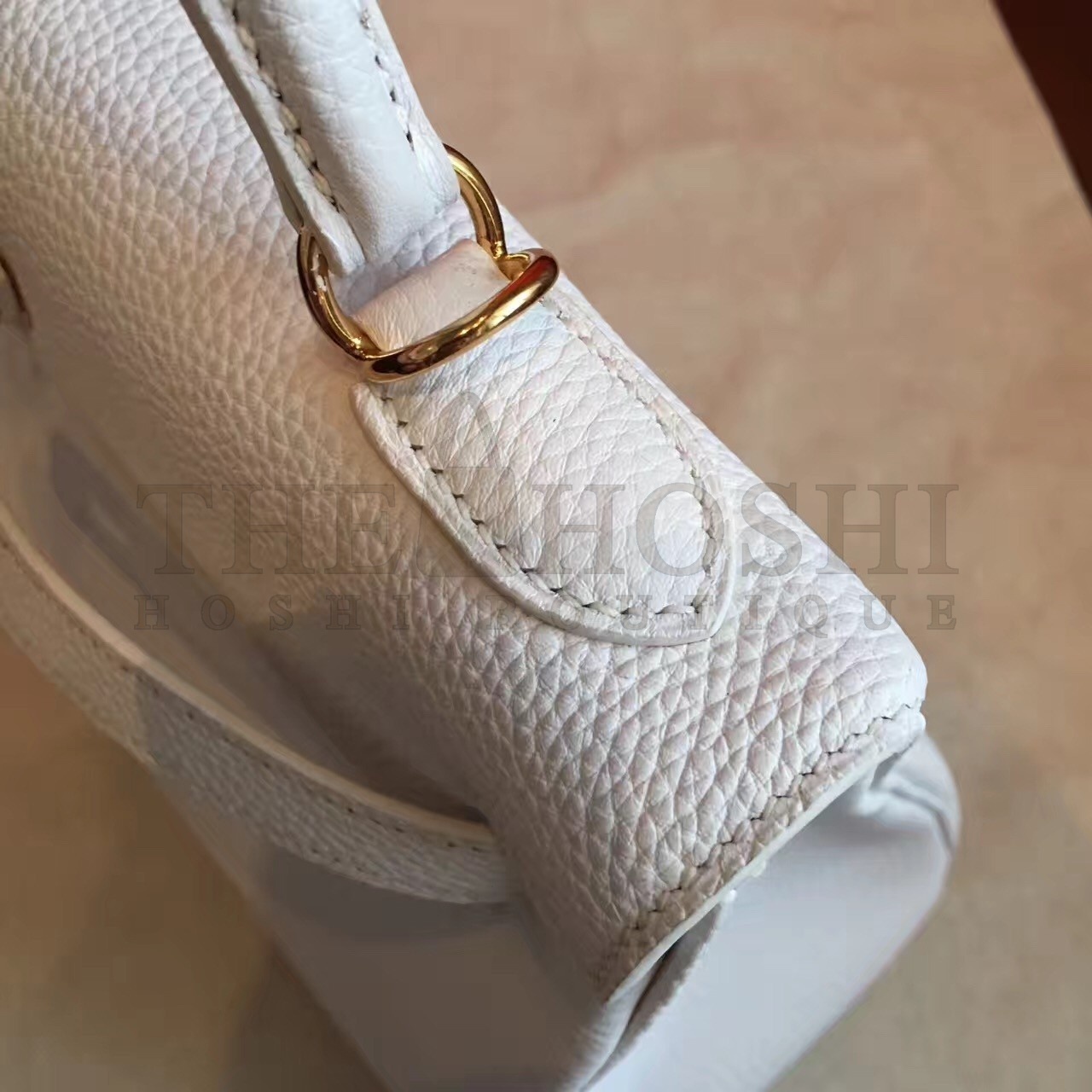 H**me5 White Clemence Kelly Retourne 32cm Handmade Bag Master Quality