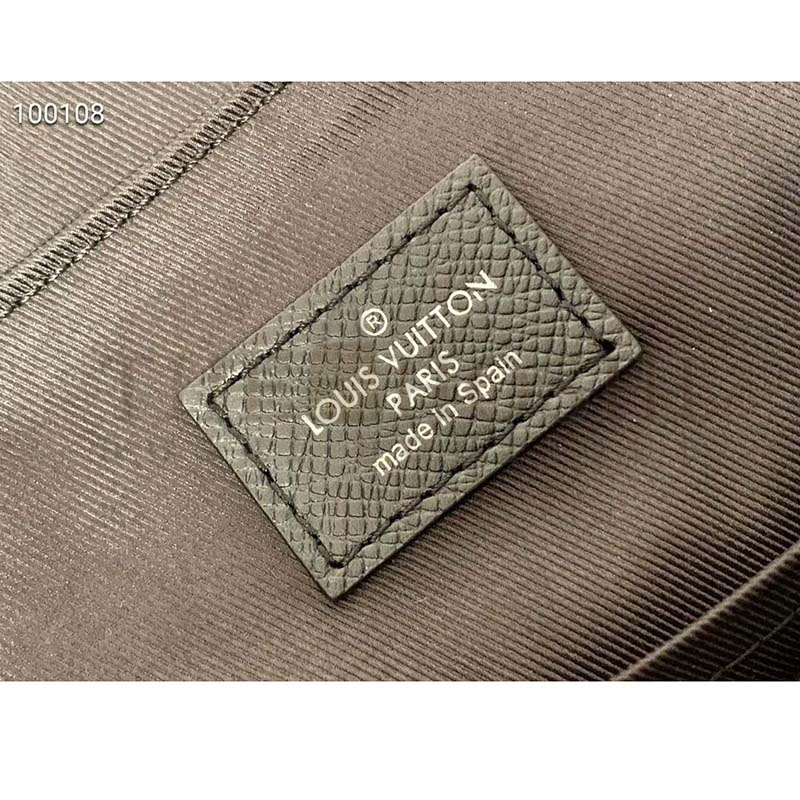 L0vis Vvtt0n LV Men Outdoor Flap Messenger Monogram Eclipse Canvas Master Quality
