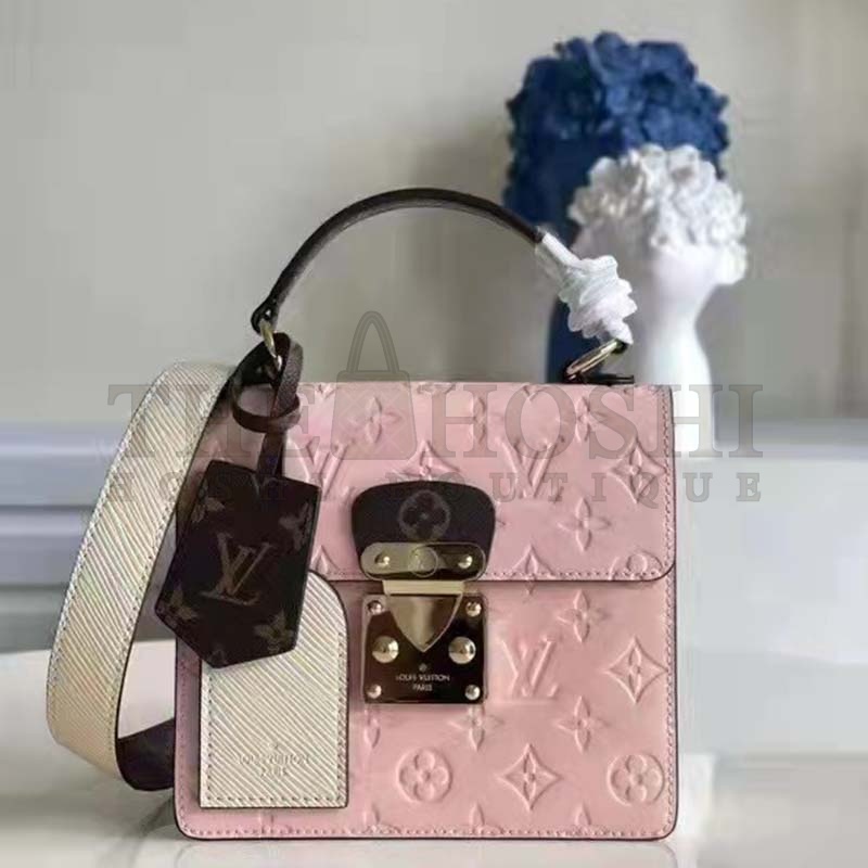 L0vis Vvtt0n LV Women Spring Street in Monogram Canvas Vernis Patent Epi Leather Master Quality