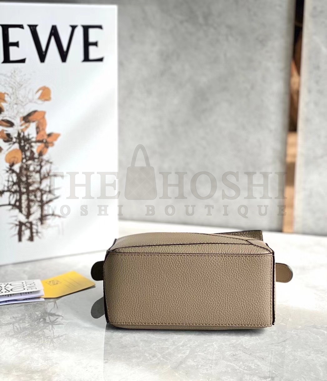 L0ew* Puzzle Mini Bag In Sandy Grained Calfskin Master Quality