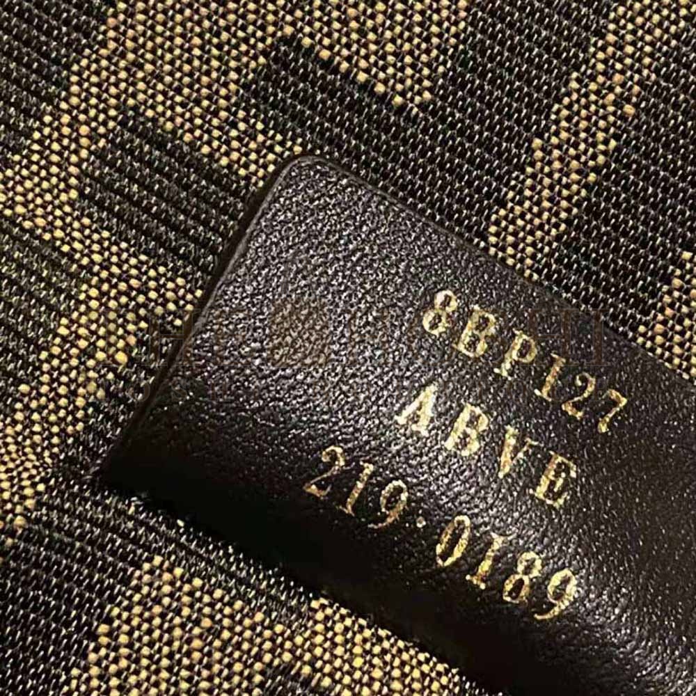 F**di Women First Medium Nappa Leather Bag-Maroon Master Quality