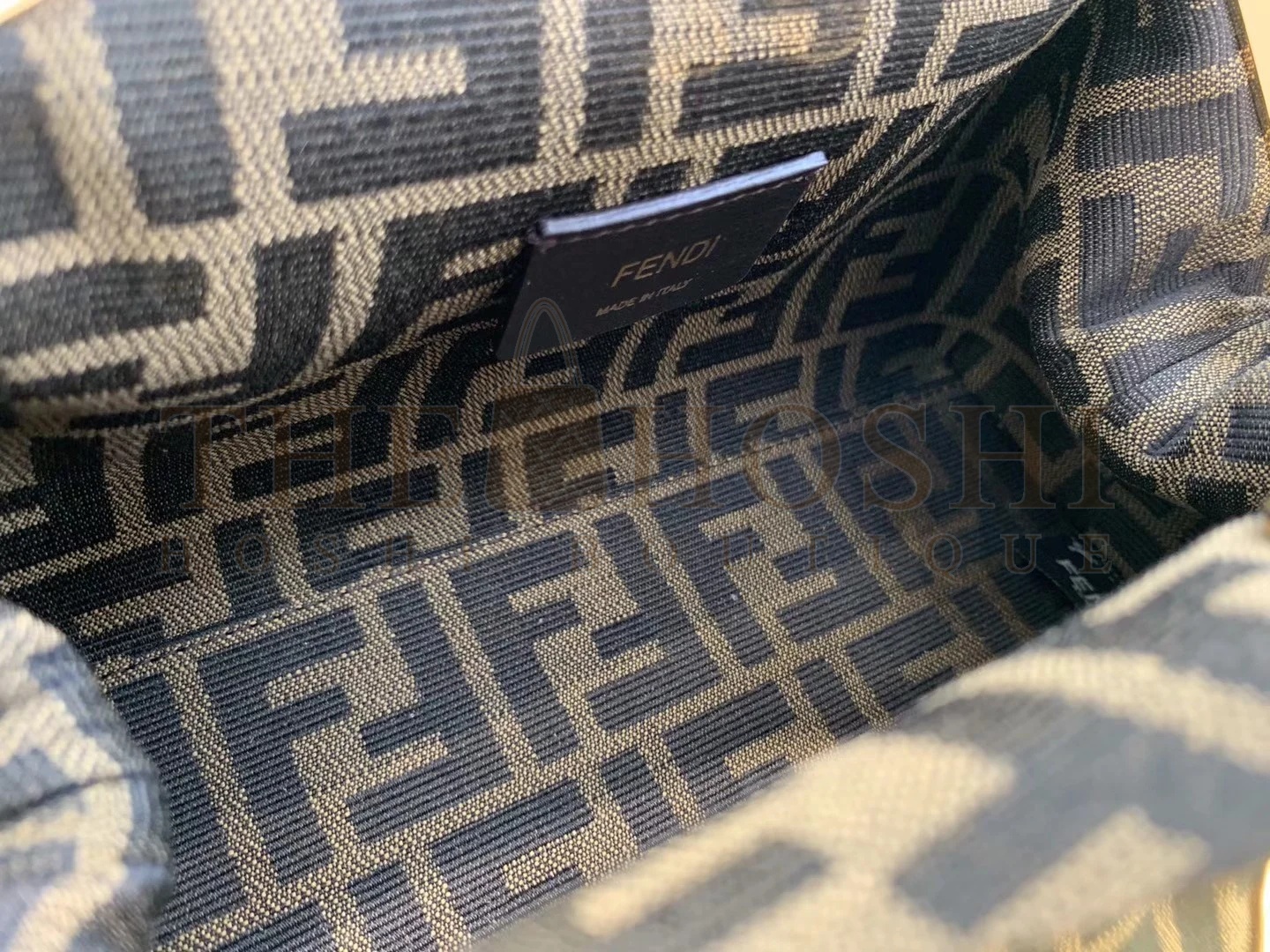 F**di First Small Bag In Brown Nappa Leather Master Quality