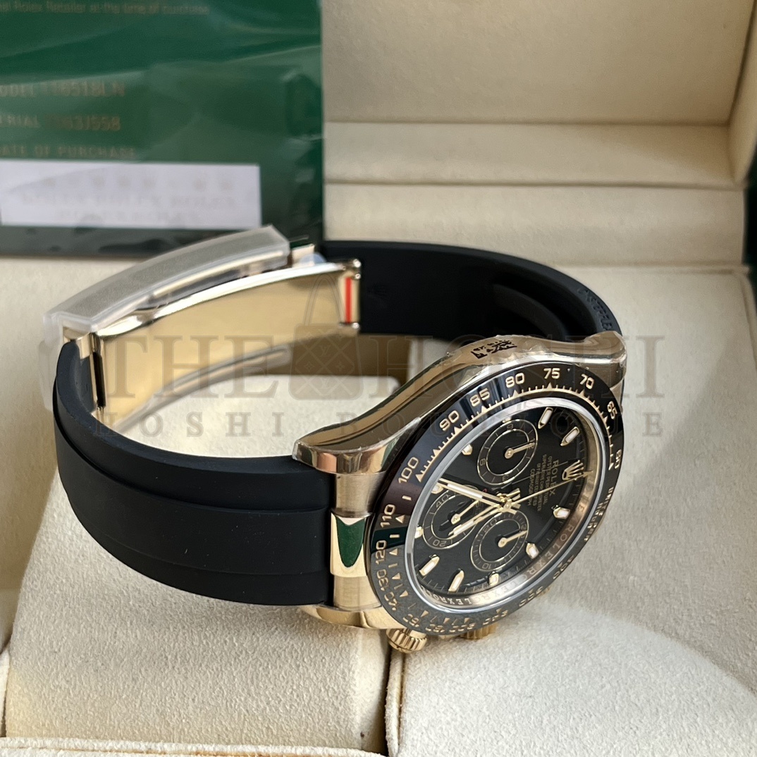 R01ex Cosmograph Daytona Steel Bezel Black Dial Men