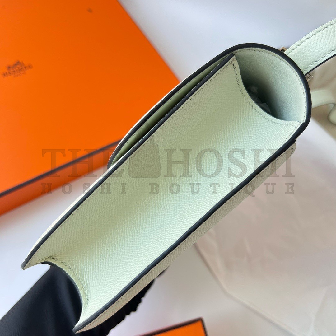 H**me5 Constance 1-24 Mirror Bag In Vert Fizz Epsom Calfskin Master Quality