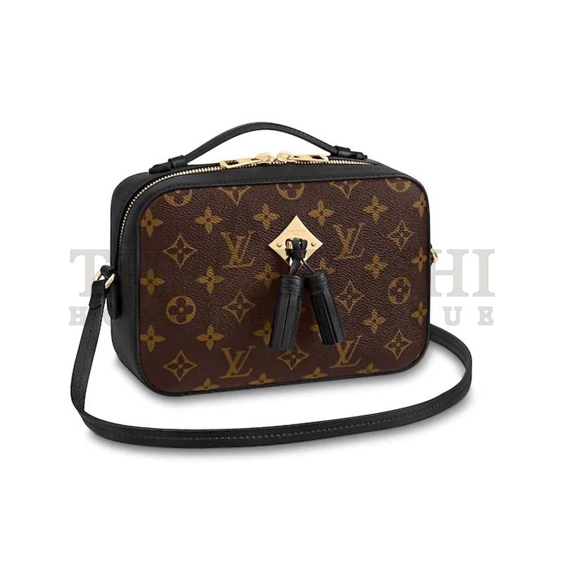 L0vis Vvtt0n LV Women Saintonge Handbag in Monogram Canvas and Smooth Leather Master Quality