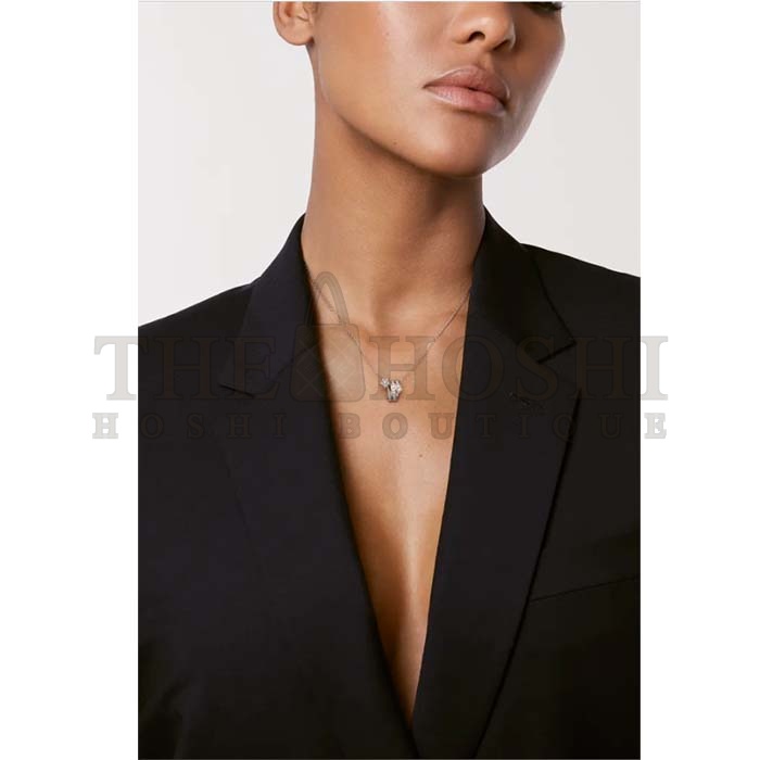 Ch**el Women CC Étoile Filante Necklace 18K White Gold D1am0nds Master Quality