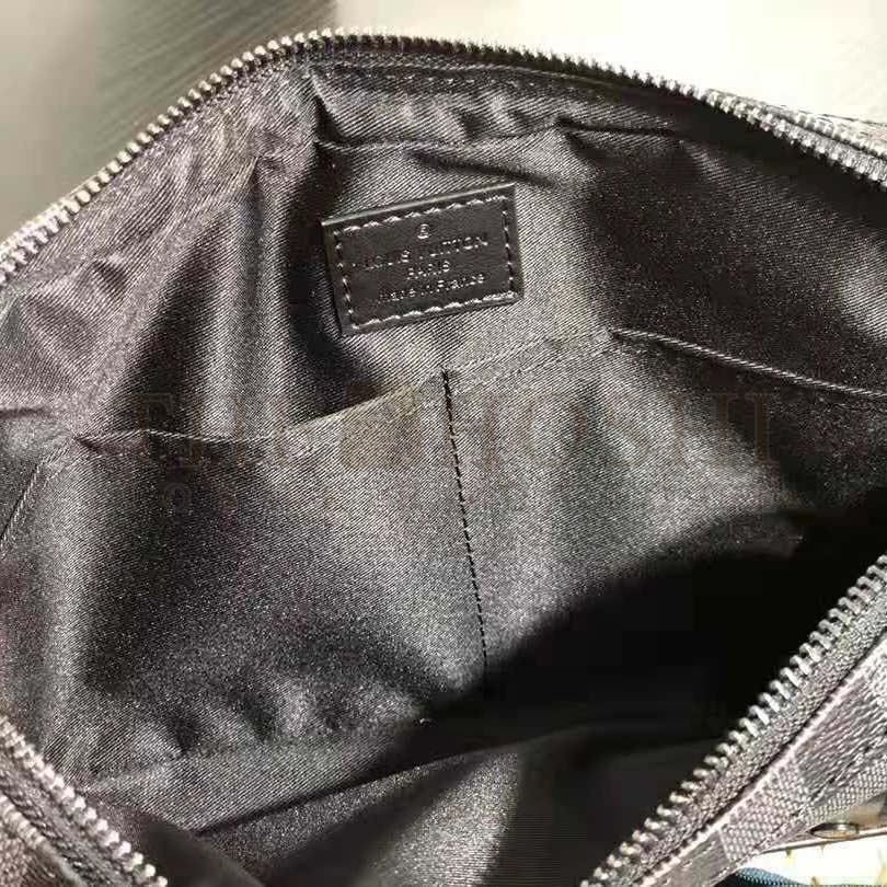 L0vis Vvtt0n LV Men Alpha Messenger in Classic LV Damier Graphite Canvas-Grey Master Quality