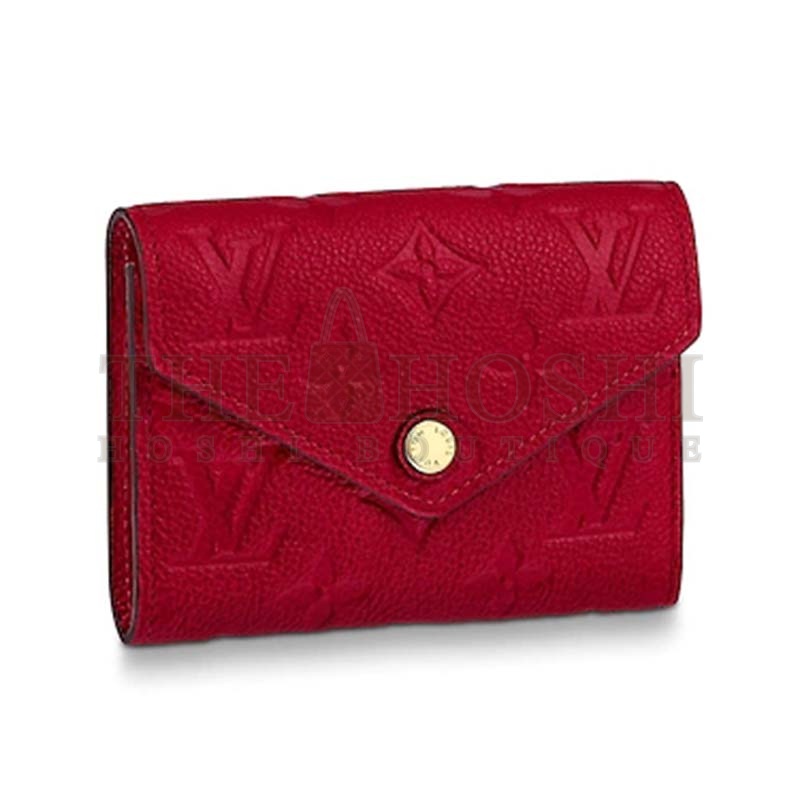 L0vis Vvtt0n LV Women Victorine Wallet in Monogram Empreinte Leather Master Quality