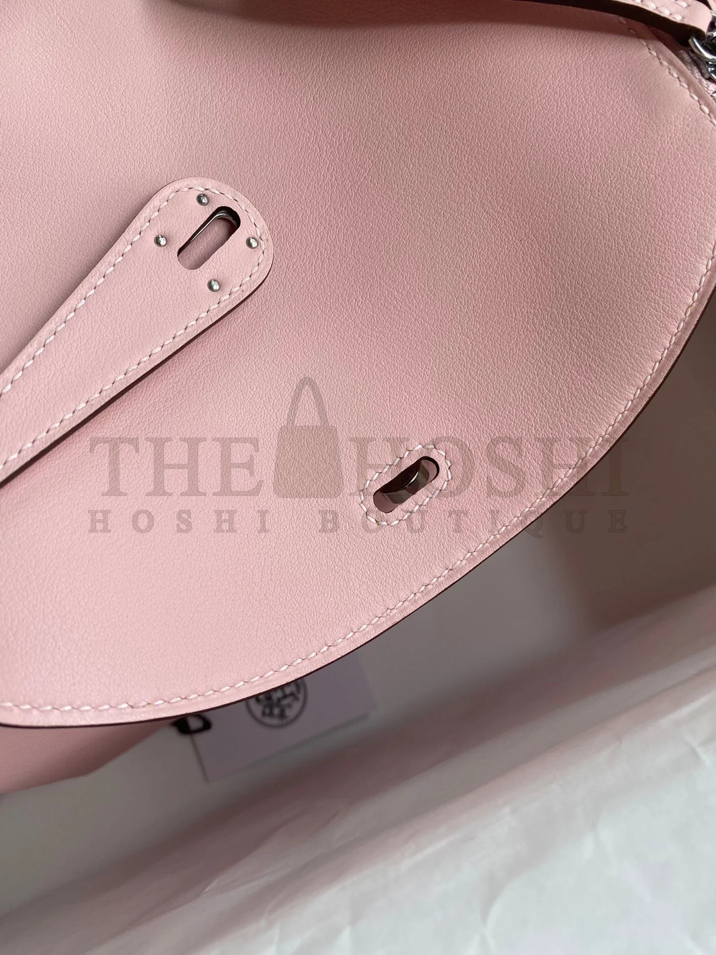 H**me5 Lindy 26 Handmade Bag In Rose Sakura Swift Calfskin Master Quality