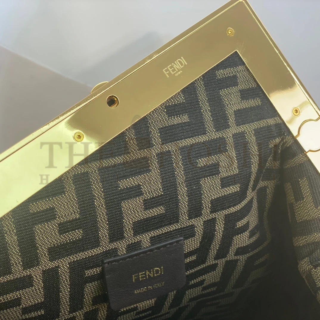 F**di First Medium Bag In Powder Pink Nappa Leather Master Quality