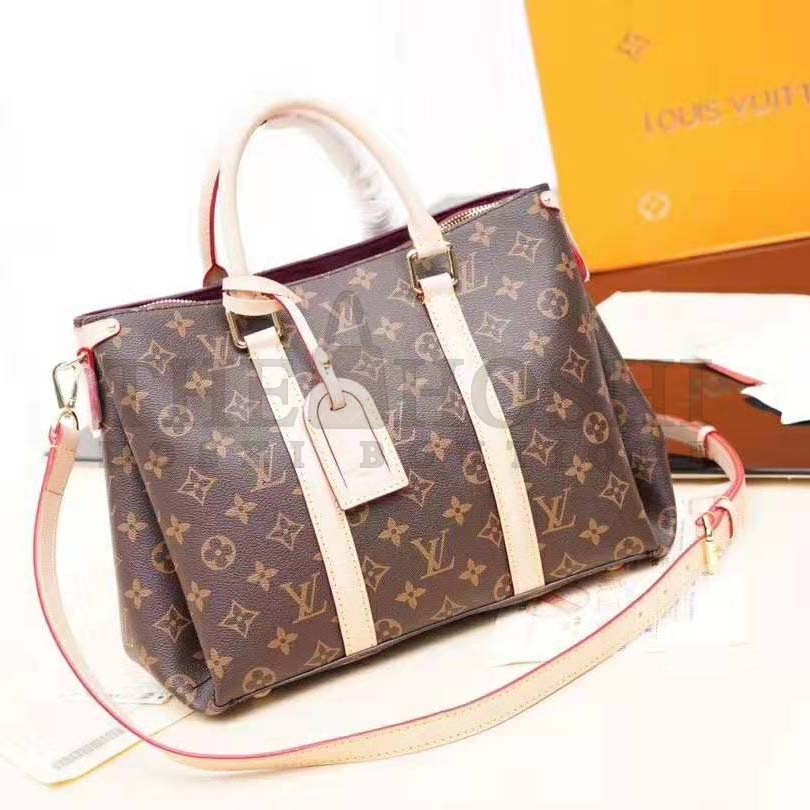 L0vis Vvtt0n LV Women Soufflot MM Bag-Brown Master Quality