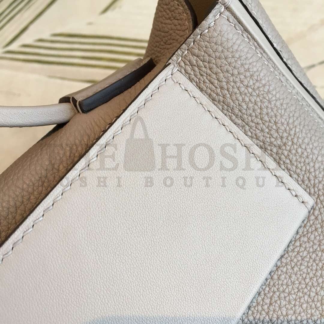 H**me5 24/24 29 Bag In Gris Asphalt Clemence Calfskin Master Quality