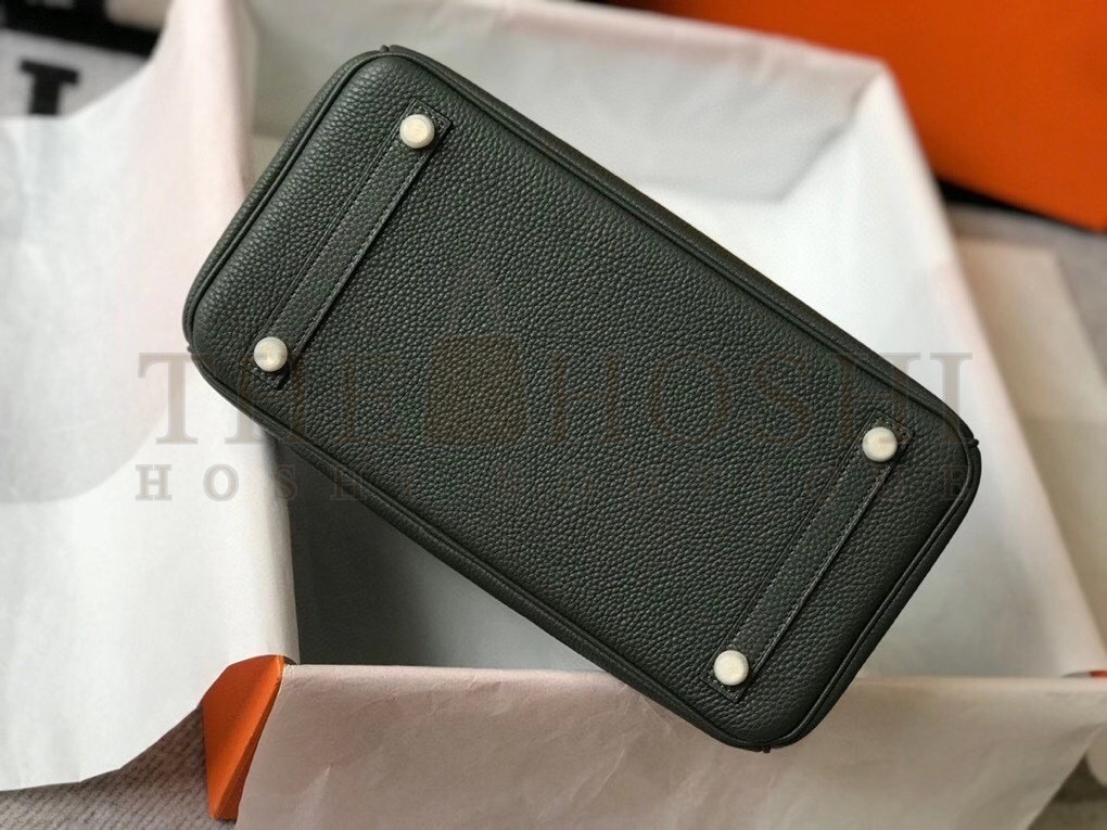 H**me5 Vert Fonce Clemence Birkin 30cm Bag GHW Master Quality