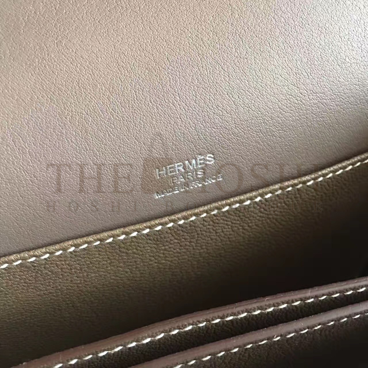 H**me5 Mini Sac Roulis Bag In Etoupe Swift Leather Master Quality