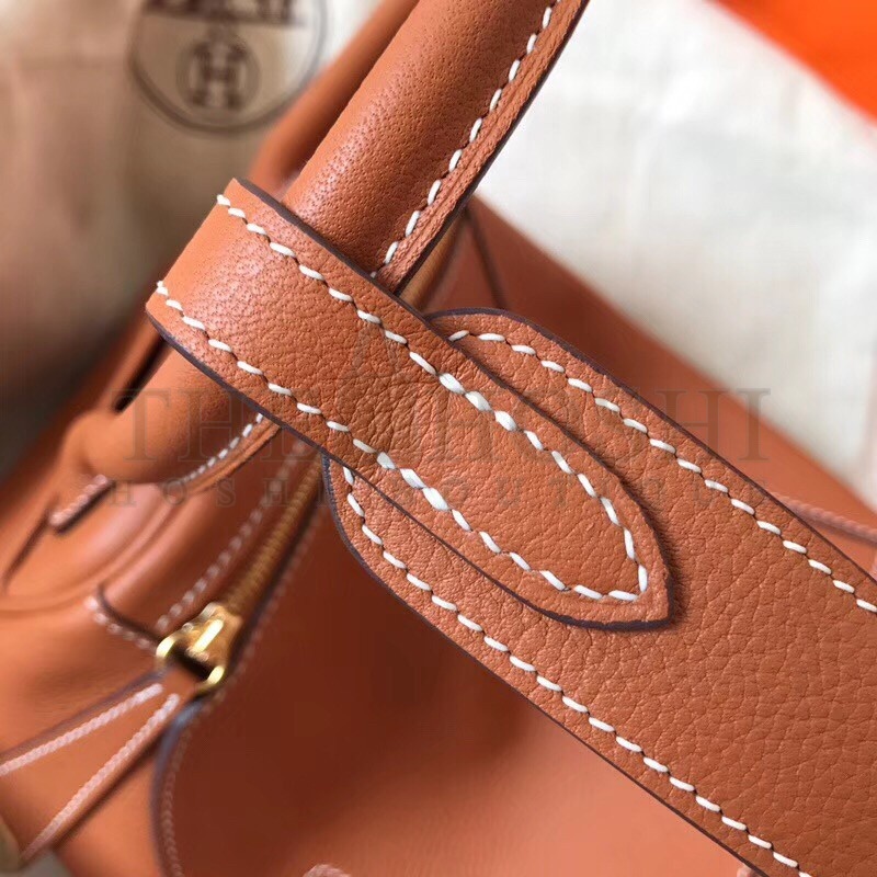H**me5 Gold Lindy 30cm Clemence Handmade Bag Master Quality