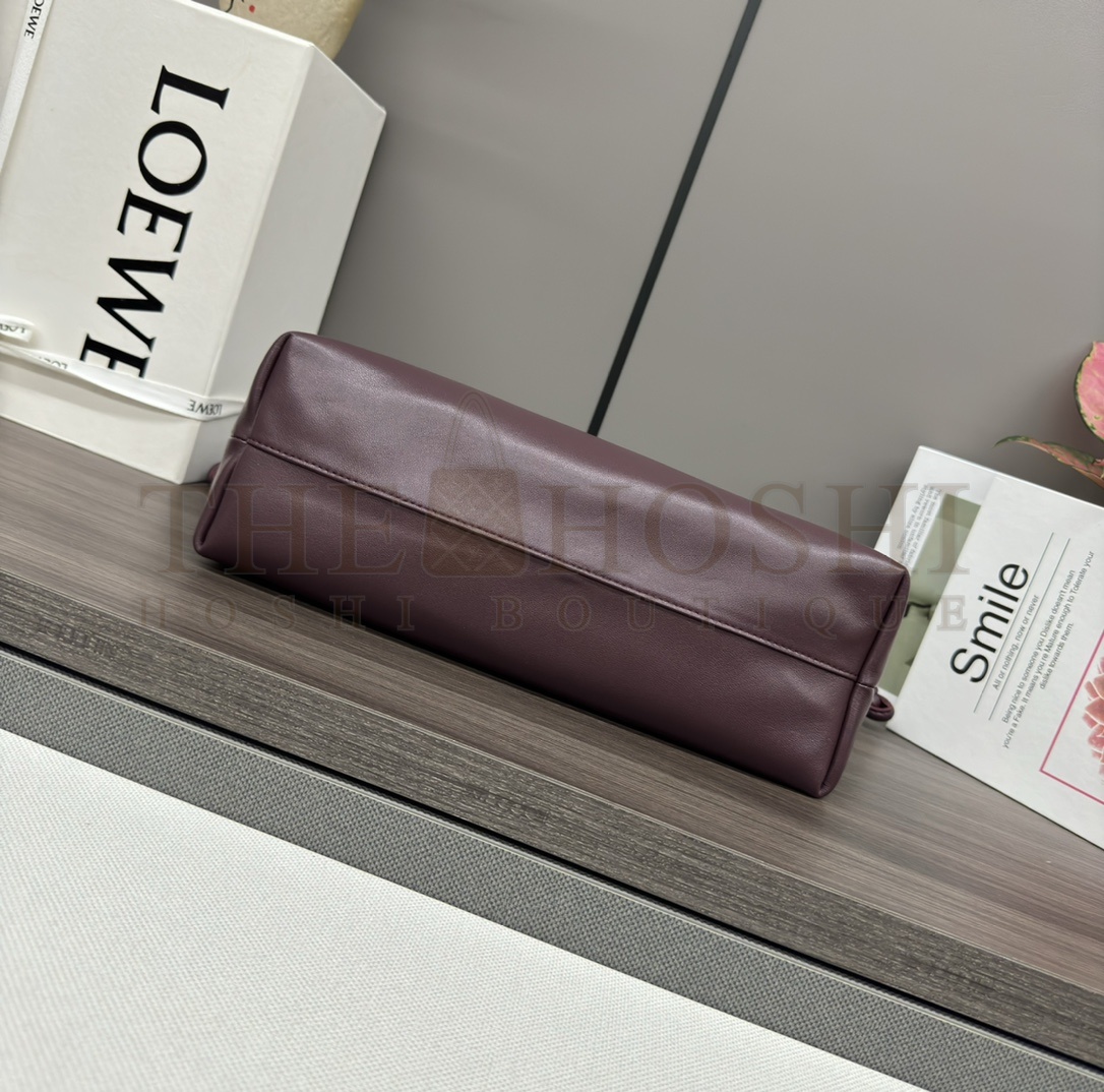 L0ew* Flamenco Purse bag in mellow nappa lambskin mini（23X17X5.5 cm） small（30X20X10.5 cm） Master Quality