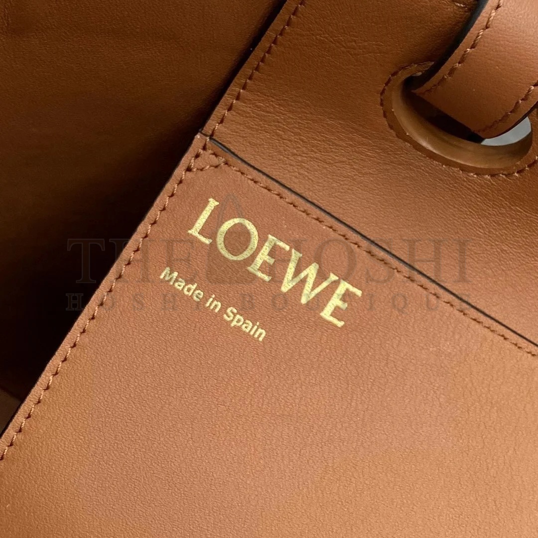 L0ew* Anagram Small Tote In Jacquard and Calfskin Master Quality