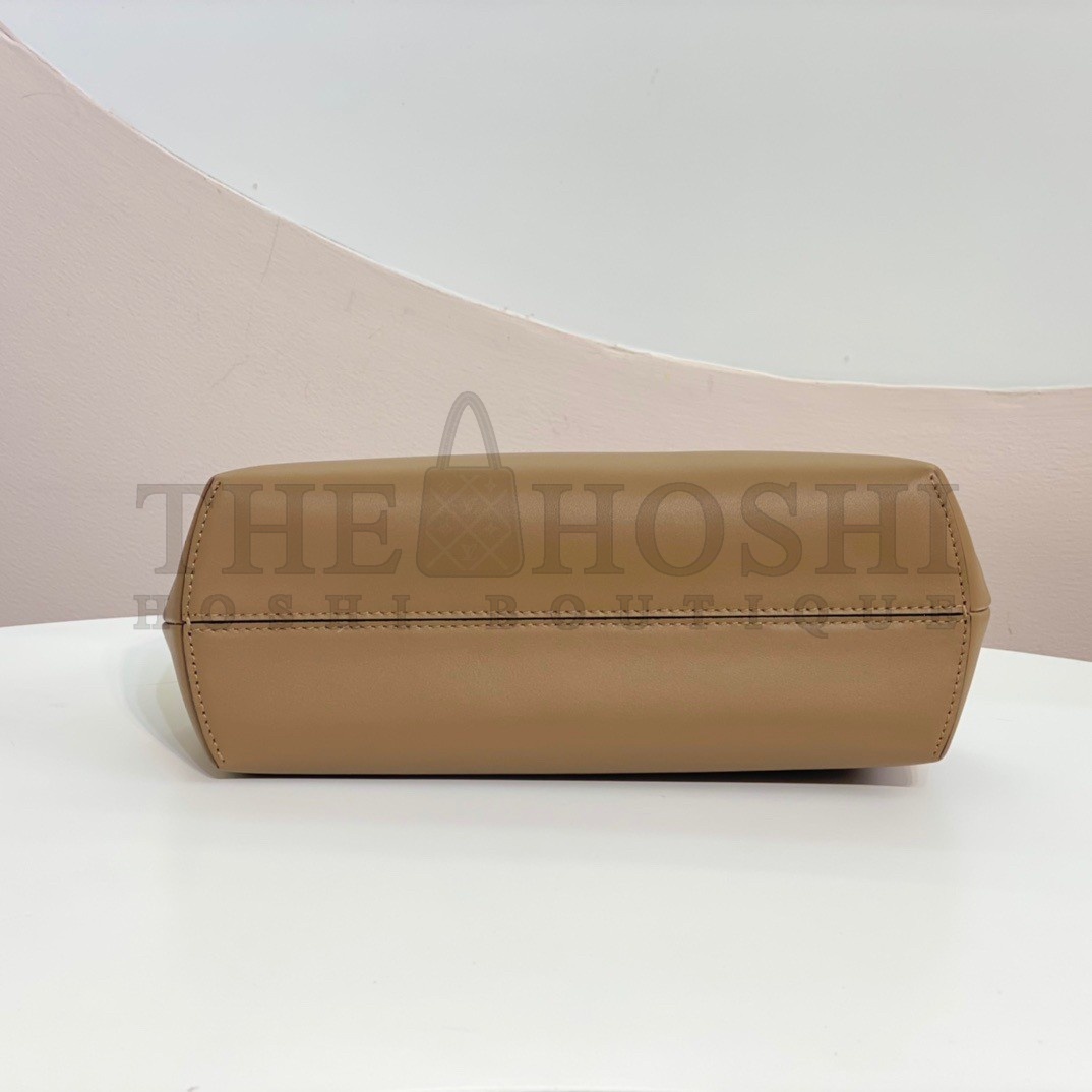 F**di First Small Bag In Light Brown Leather with Python F Master Quality