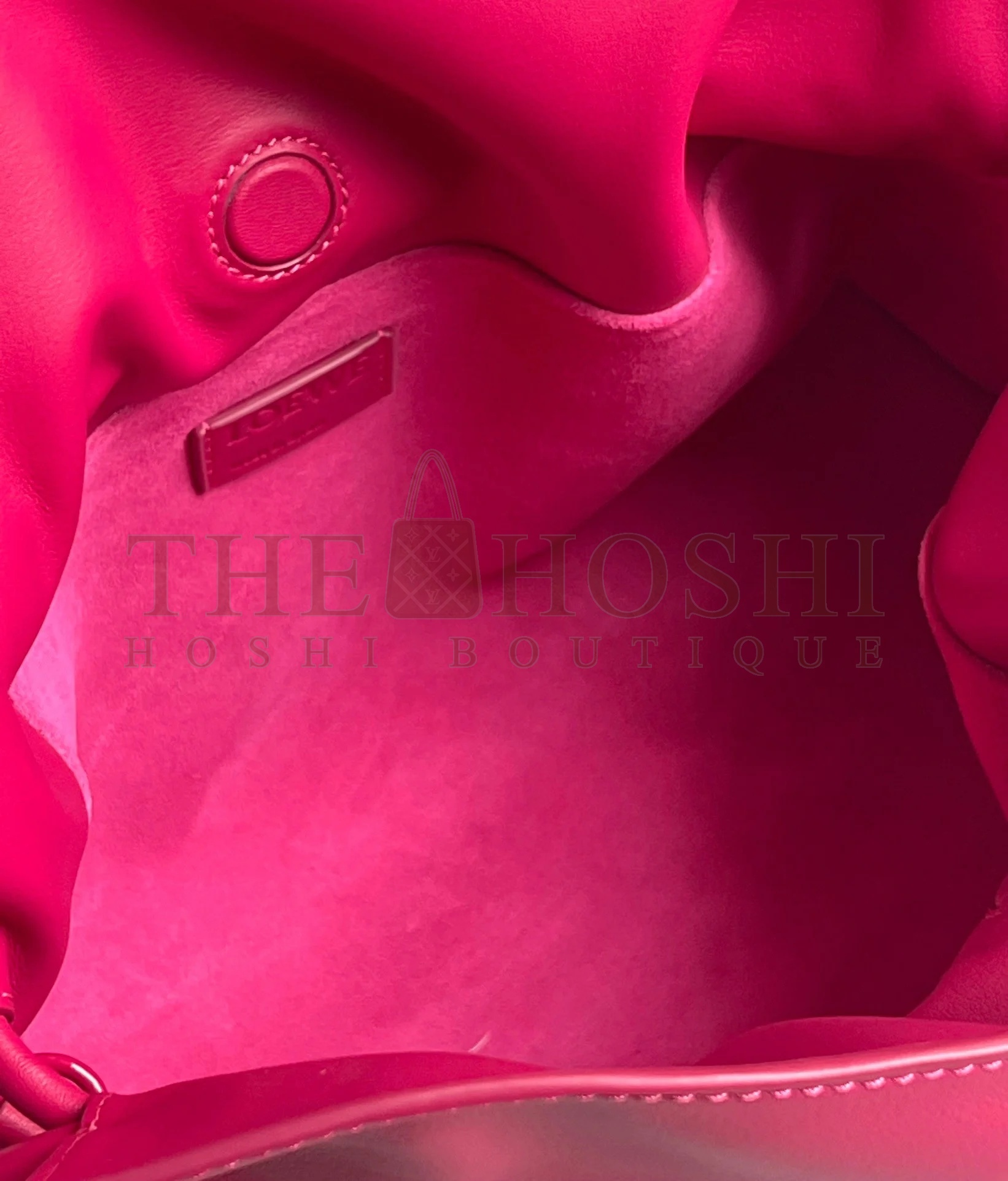 L0ew* Flamenco Clutch Bag In Ruby Red Leather Master Quality