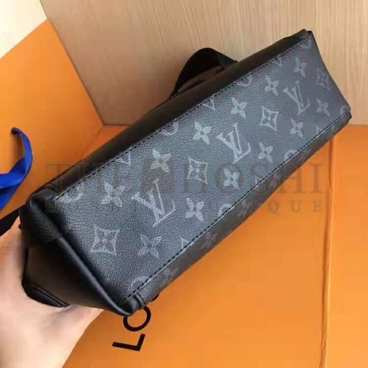 L0vis Vvtt0n LV Men Messenger PM Voyager Bag in Monogram Eclipse Canvas-Black Master Quality