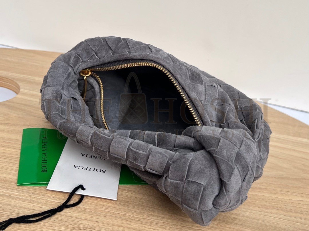 B0tt*ga Ven*ta BV Jodie Mini Bag In Thunder Intrecciato Suede Master Quality