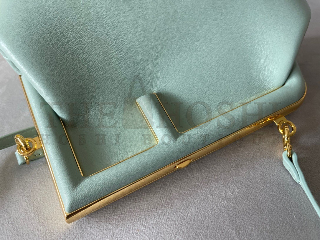 F**di First Small Bag In Mint Green Nappa Leather Master Quality