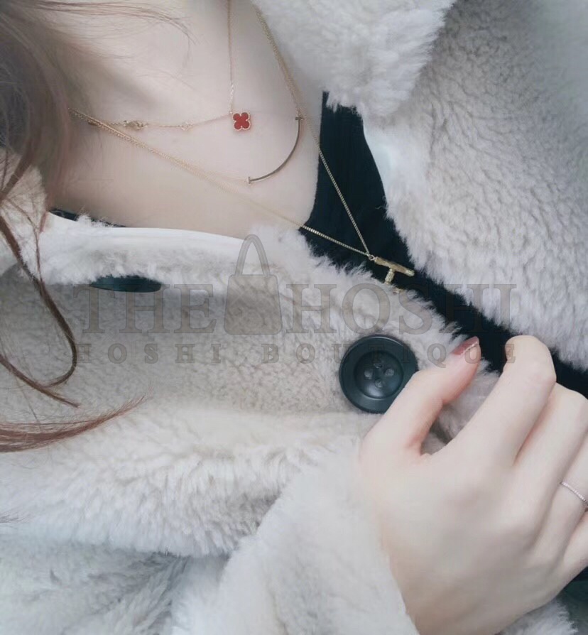 V*n Cl**f & Arpels Mini Clover Necklace, Sweet Alhambra pendant, Various colors available Master Quality