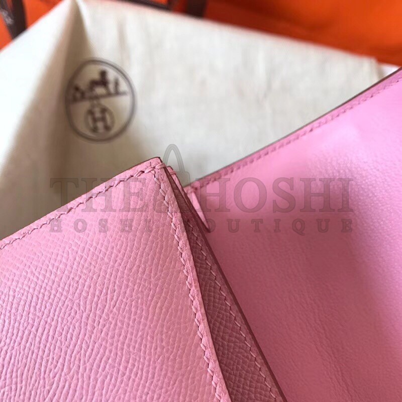 H**me5 Mini Constance 18cm Pink Epsom Bag Master Quality