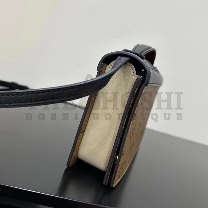 L0vis Vvtt0n LV Women Book Chain Wallet Brown Monogram Reverse Coated Canvas Cowhide Master Quality