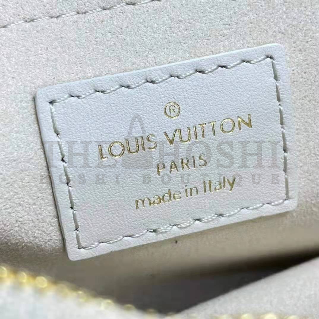 L0vis Vvtt0n LV Women New Wave Chain Bag Handbag White Smooth Cowhide Leather Master Quality