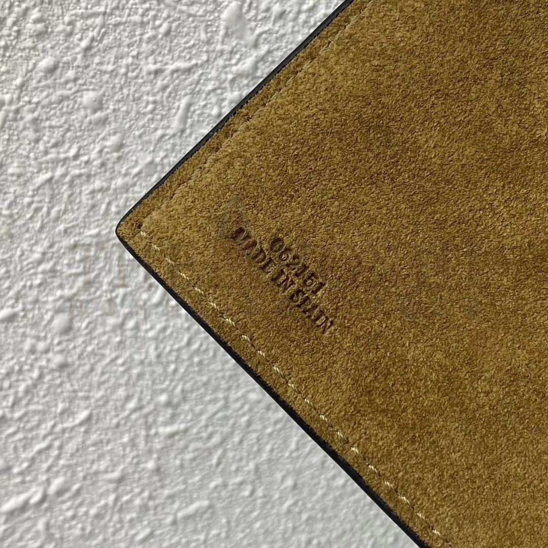 L0ew* Small Anagram Tote In Black Classic Calfskin Master Quality