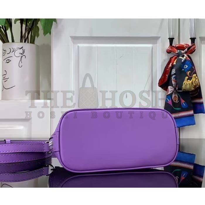L0vis Vvtt0n LV Women Nano Alma Handbag Lilas Provence Lilac Epi Grained Cowhide Leather Master Quality