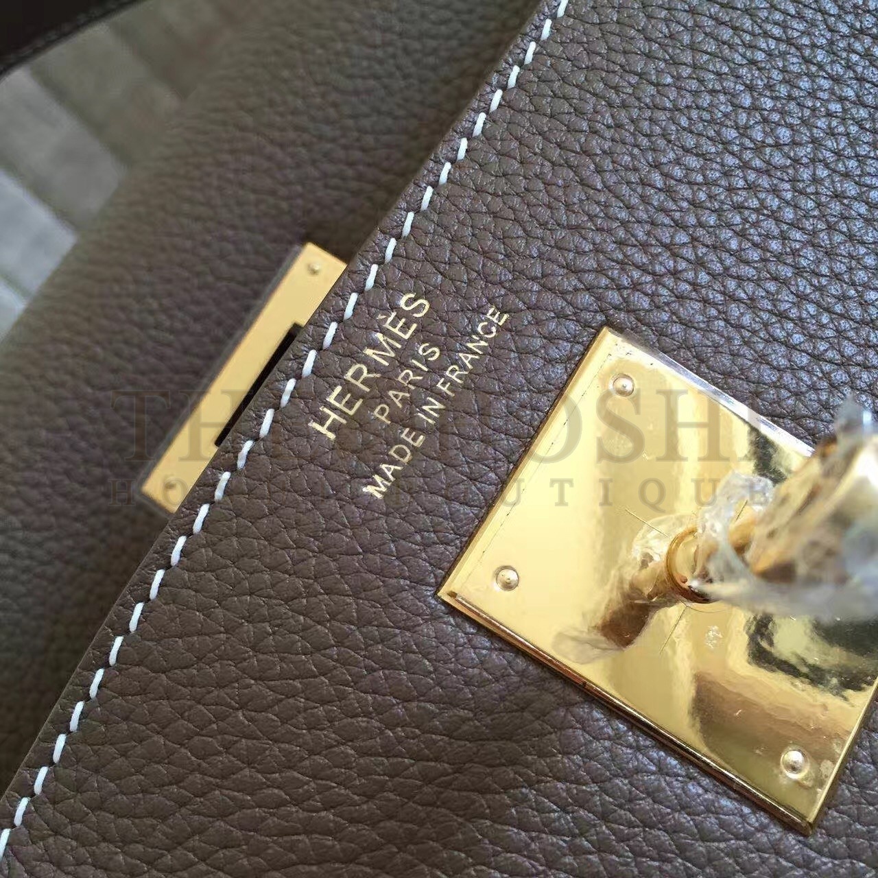 H**me5 Etoupe Clemence Kelly Retourne 32cm Handmade Bag Master Quality