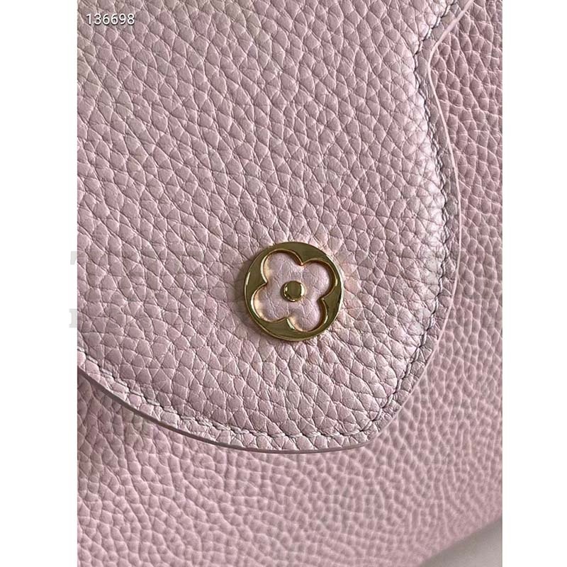 L0vis Vvtt0n LV Women Capucines MM Handbag Pink Taurillon Leather Canvas Master Quality