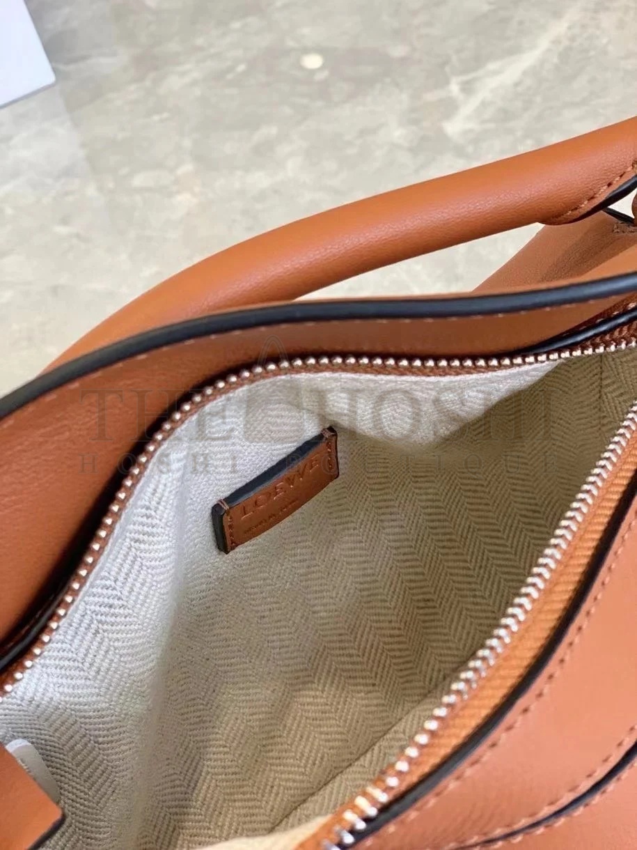 L0ew* Puzzle Mini Bag In Caramel Calfskin Master Quality