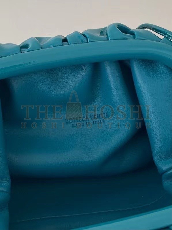 B0tt*ga Ven*ta Mini Pouch In Blaster Patent Leather Master Quality