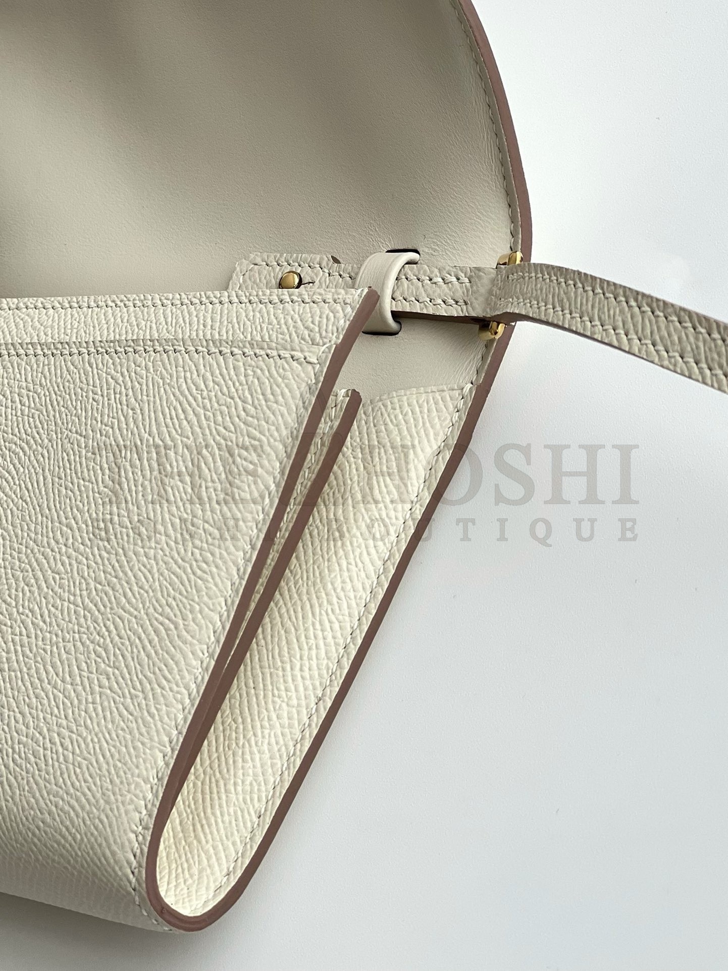 H**me5 Constance To Go Wallet in Craie Epsom Calfskin Master Quality