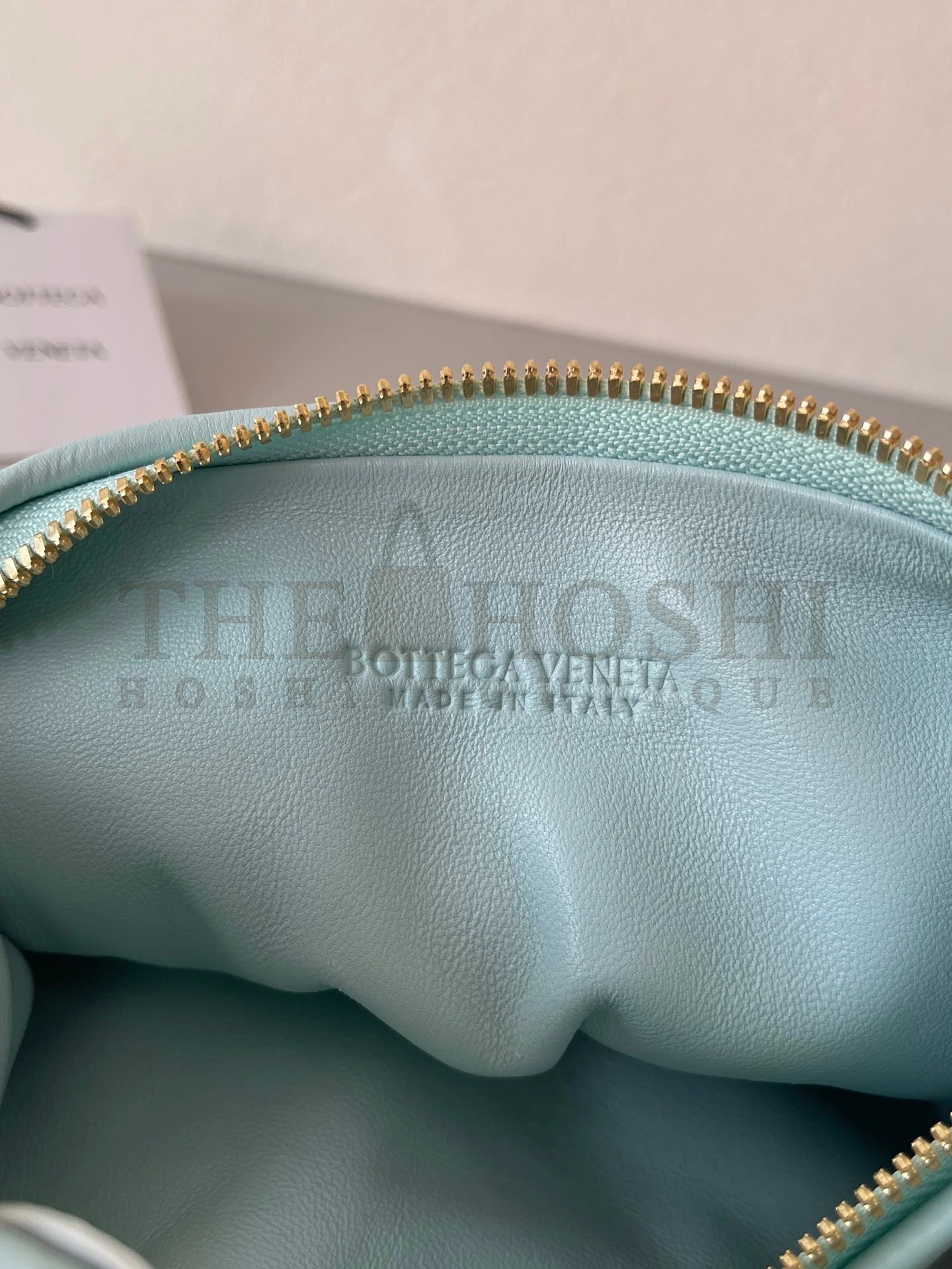 B0tt*ga Ven*ta BV Jodie Mini Bag In Teal Washed Intrecciato Lambskin Master Quality