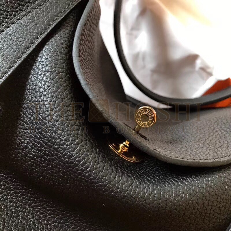 H**me5 Black Lindy 30cm Clemence Handmade Bag Master Quality