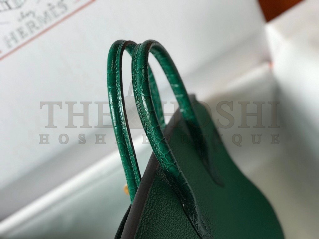 H**me5 Touch Birkin 25cm Limited Edition Green Bag Master Quality
