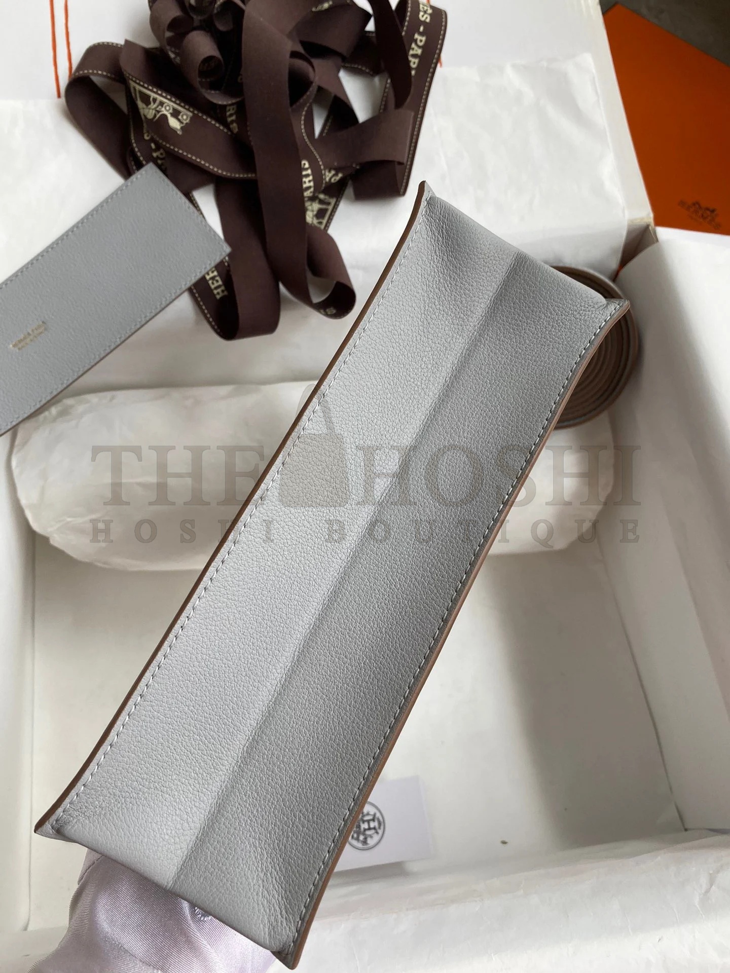 H**me5 Kelly Danse II Bag In Blue Glacier Evercolor Calfskin Master Quality